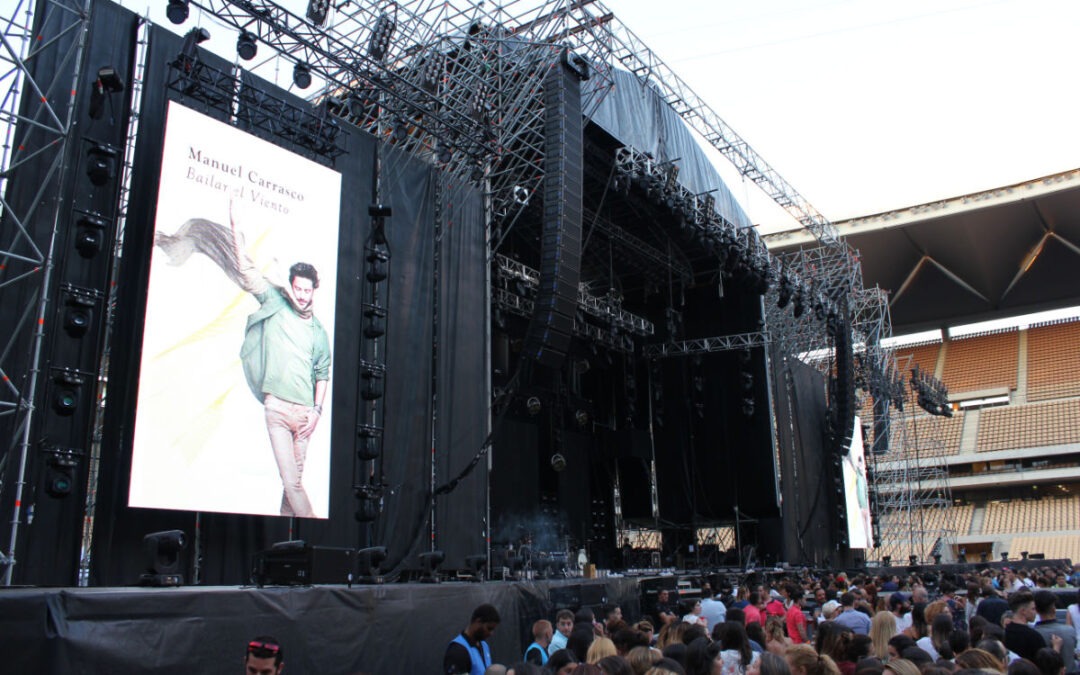 Manuel Carrasco embruja Sevilla con Meyer Sound y DiGiCo