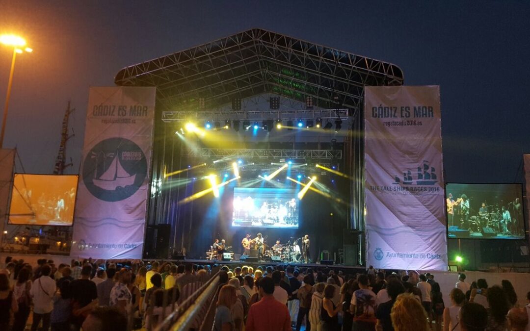 Meyer Sound y DiGiCo con La Gran Regata de Cadiz