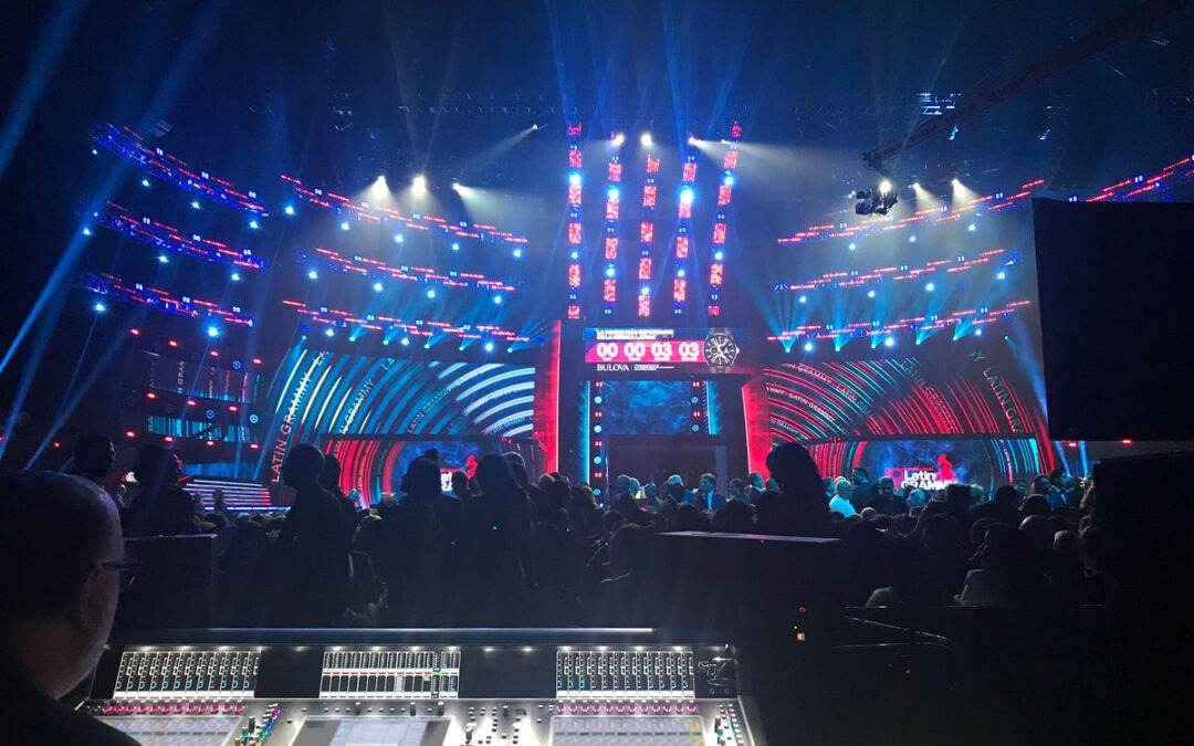 Las consolas DiGiCo aseguran un sonido impecable en la ceremonia de los Grammy Latinos