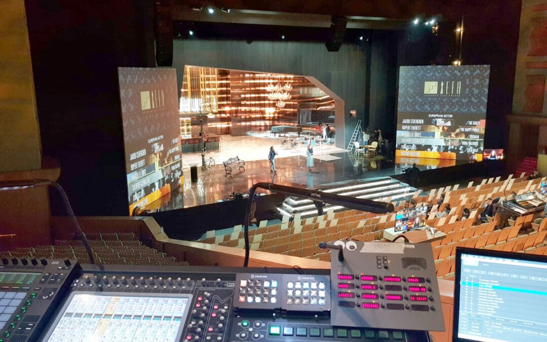 Ortiz Audio equipó la Gala de los Premios de la Academia de Cine Europeo con Meyer Sound Leopard y DiGiCo