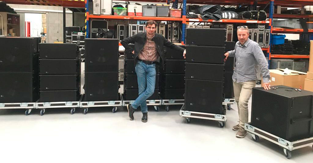 Sclat Team adquiere nuevos equipos Meyer Sound LEOPARD