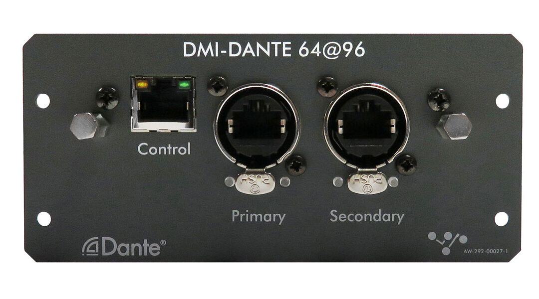 DiGiCo presentará una nueva tarjeta DMI-Dante en InfoComm 2019