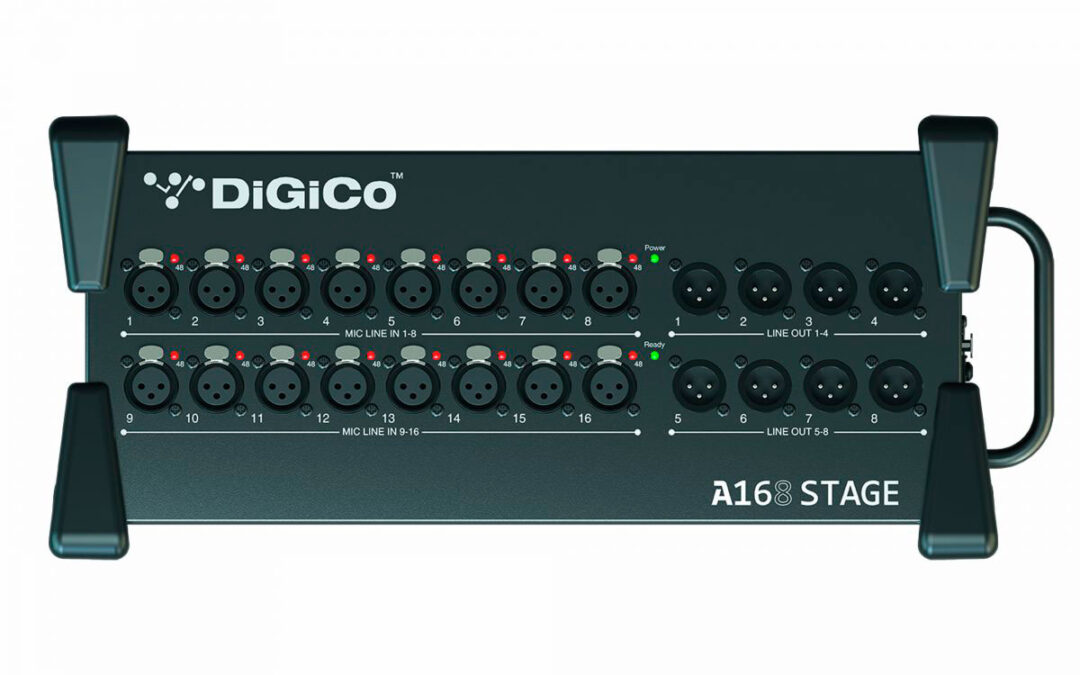 DiGiCo lanza el nuevo Rack A168 Stage