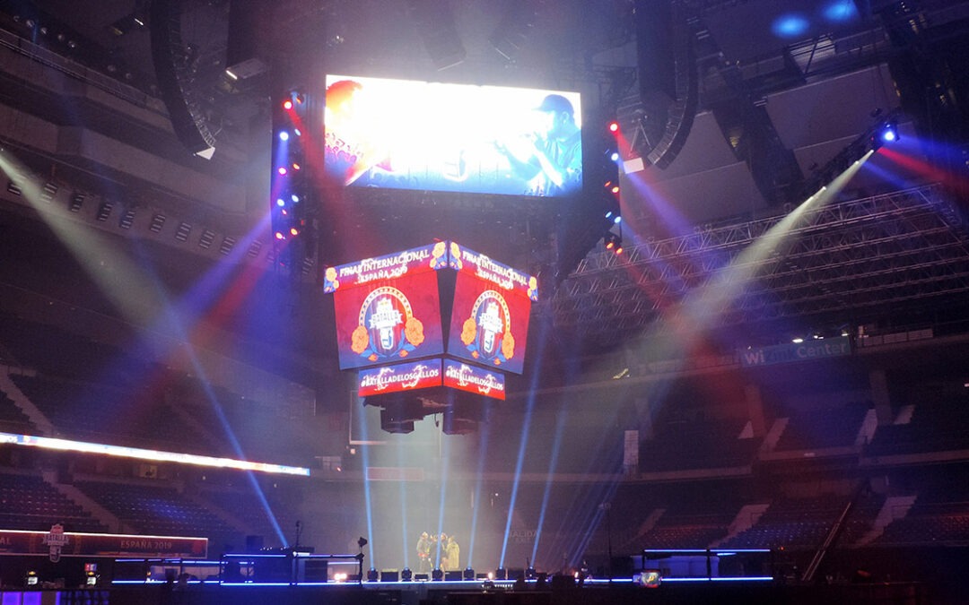 Fluge Audiovisuales hizo un gran despliegue de sistemas Meyer Sound en la Final Internacional de Red Bull Batalla de los Gallos