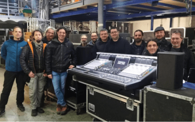 Se imparte nuevos Cursos DiGiCo en Twin Cam Audio, Barcelona
