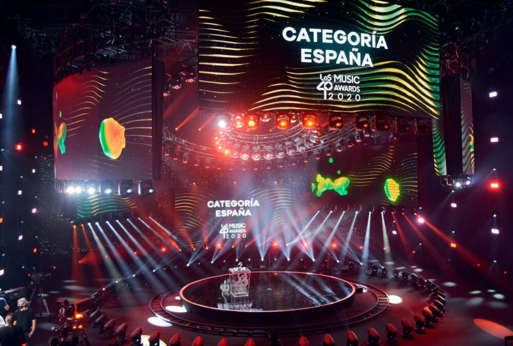 Fluge Audiovisuales equipó la gala virtual del Los40 Music Awards con sistemas Meyer Sound y consolas DiGiCo