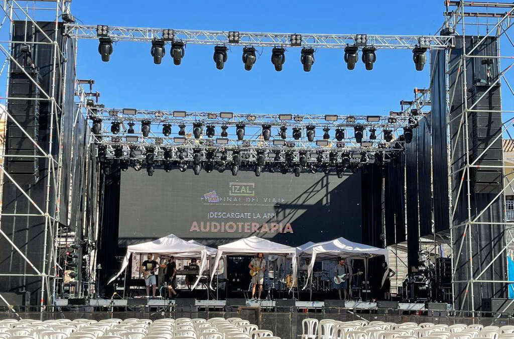 Arenas Audio equipó el concierto de Izal en Albacete con sistemas Meyer Sound LYON