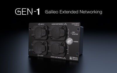 Meyer Sound presenta GEN-1: el salto del autoamplificado al autoprocesado 