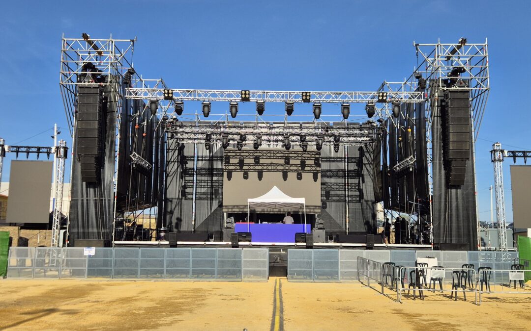 Ortiz Audio y RC Group Events despliegan sistemas Meyer Sound para el concierto de Pastora Soler en Alcalá de Guadaíra 