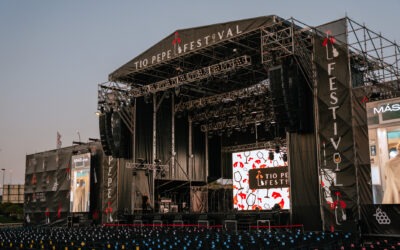Soviled sonoriza el Tío Pepe Festival con un sistema PANTHER de Meyer Sound
