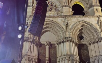 Eventos Ballesteros estrena su nuevo sistema TIGRA de Meyer Sound en las fiestas de San Mateo de Cuenca