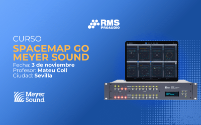 Curso de Sonido Inmersivo: Spacemap GO de Meyer Sound (Sevilla)